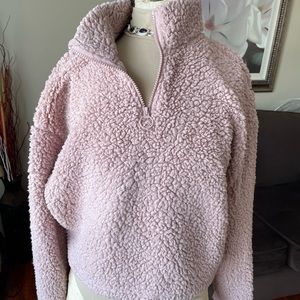 Blush color sweater,